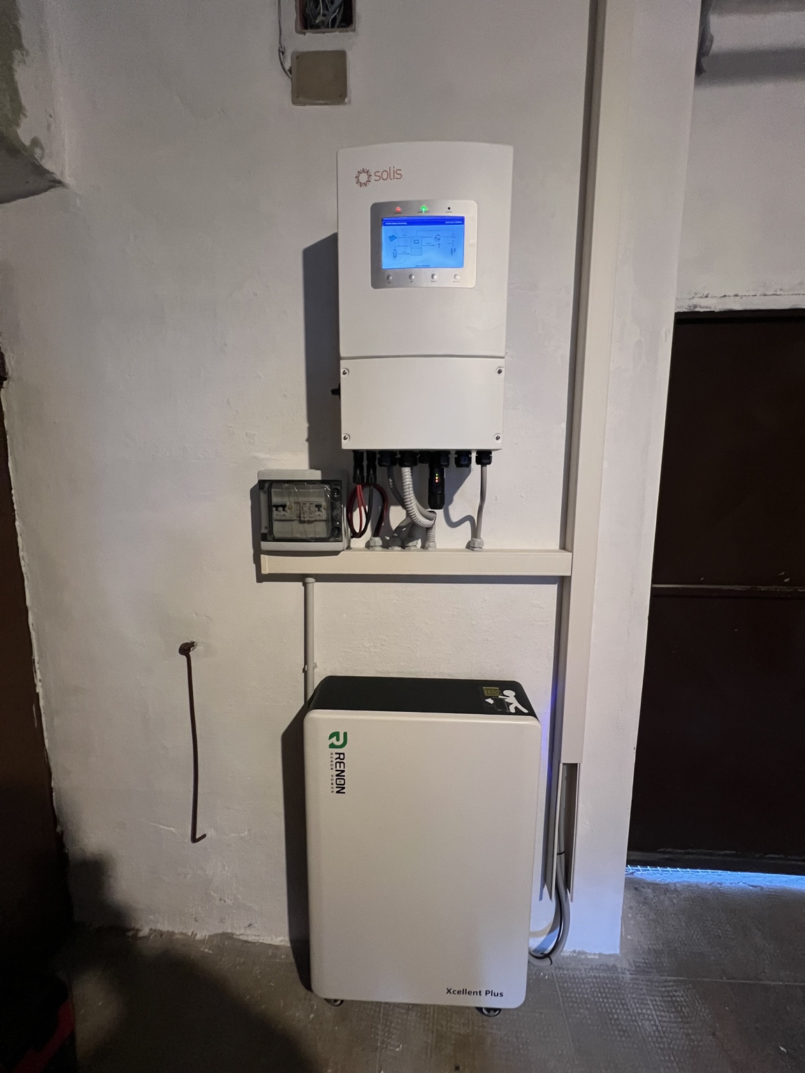 Inverter Solis e accumulo Renon
