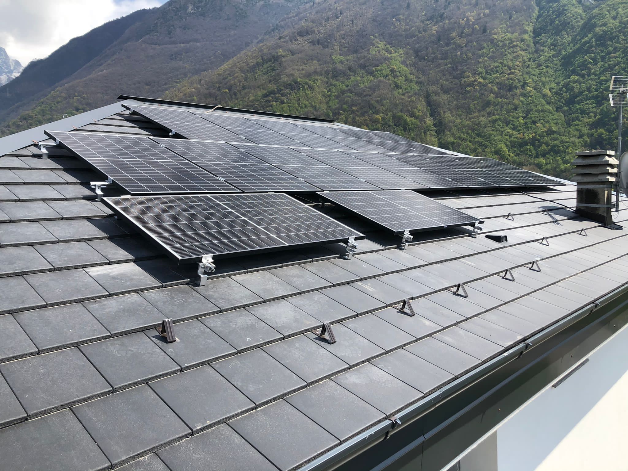 Impianto fotovoltaico realizzato da Atech