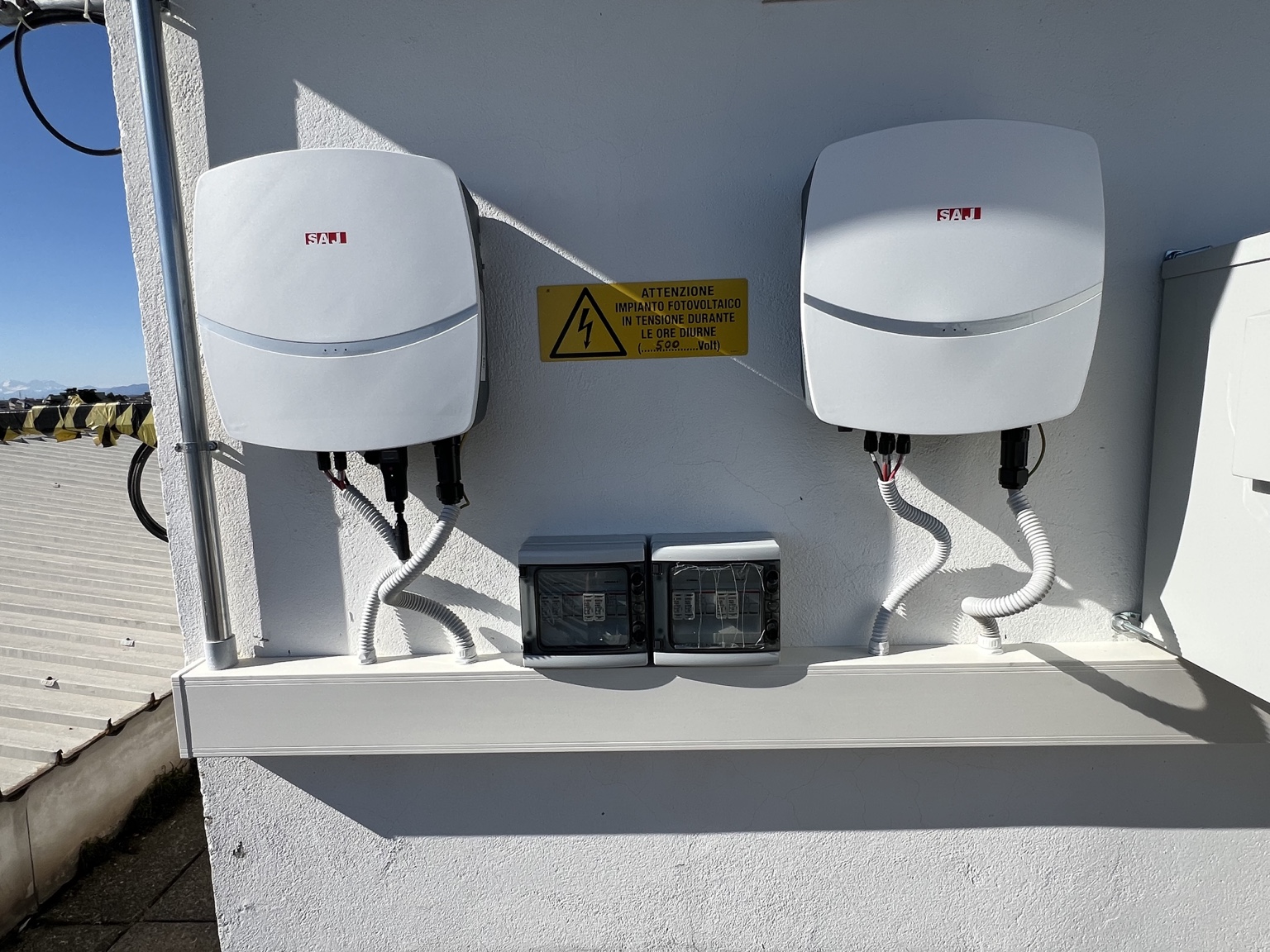 Installazione con due inverter SAJ